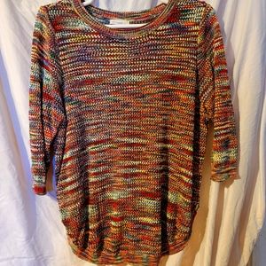Multi color sweater